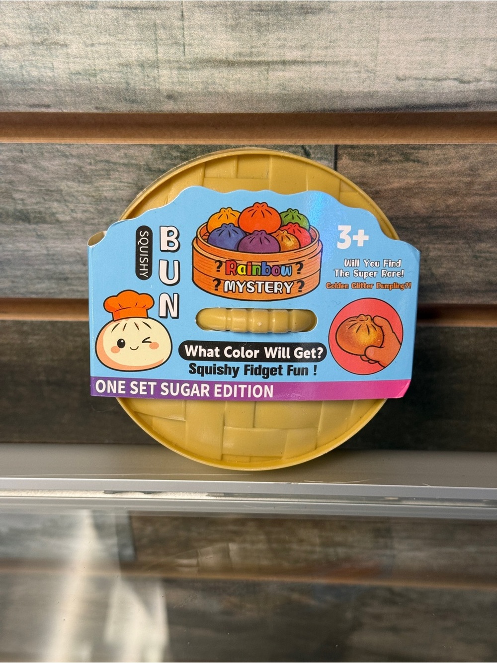 Squishy Bun LED Fidget Toy - Sugar Edition